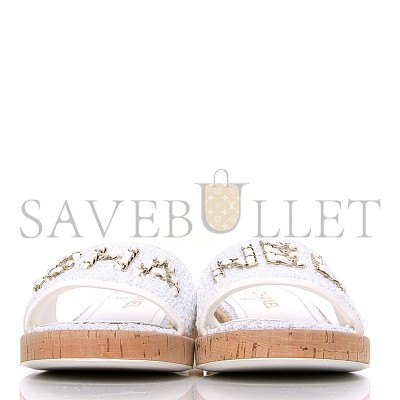 CHANEL NEW SUMMER SLIPPERS BEACH SANDALS FOR WOMEN FLAT